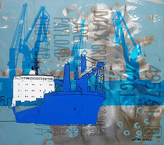 Blauer Frachter (Blue Freighter)