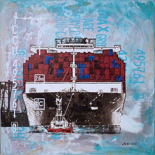 Dicker Pott ( Big Containership)