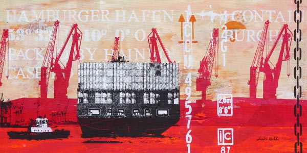 Schiff drehend ROT (Ship turning RED)