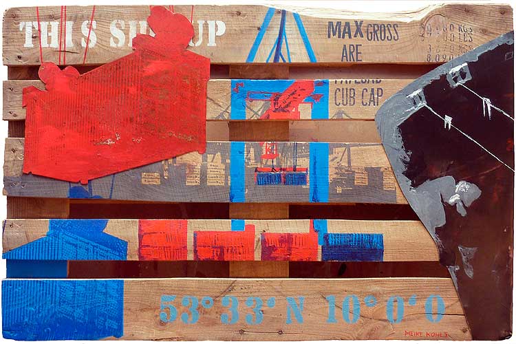 Europalette Containerterminal